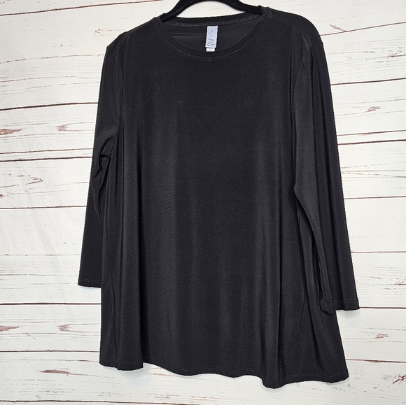 MarlaWynne Black Long Sleeve Top - Picture 8 of 8